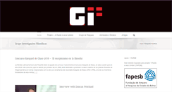 Desktop Screenshot of investigacoesfilosoficas.com